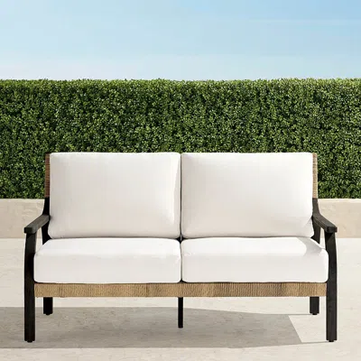 Frontgate Torano Loveseat In White