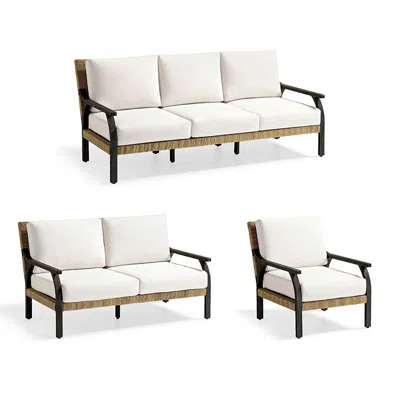 Frontgate Torano Tailored Furniture Covers In White