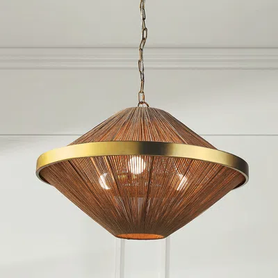 Frontgate Valeria Jute Chandelier