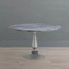 Frontgate Veneto Round Dining Table In Gray