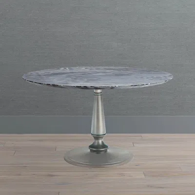 Frontgate Veneto Round Dining Table In Gray
