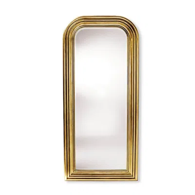 Frontgate Venus Floor Mirror In Gold