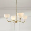 Frontgate Veronica Four-light Chandelier In Gold