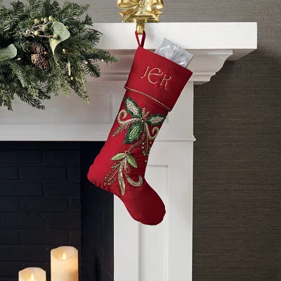 Frontgate Vintage Christmas Stocking