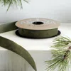 Frontgate Voss Velvet Ribbon In Green