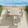 Frontgate Winhill 7-pc. Dining Set In Weathered Teak