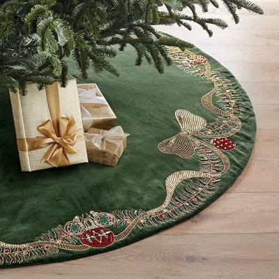 Frontgate Wrapped In A Bow Tree Skirt