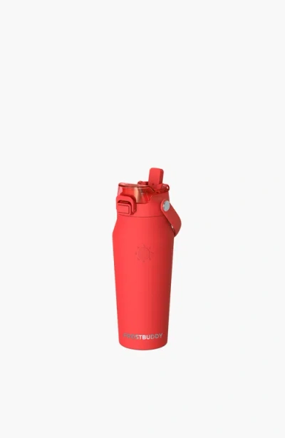 Frost Buddy Buddy Water Bottle 16oz In Red