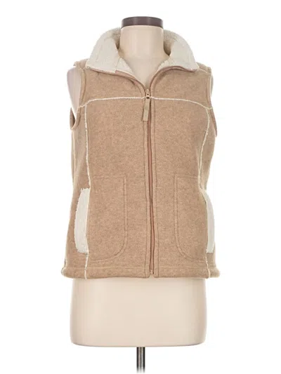 Pre-owned Frost Vest In Tan