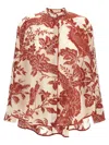 F.r.s For Restless Sleepers For Restless Sleepers Cotton And Silk Blend Shirt In Multicolor