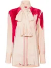 F.r.s For Restless Sleepers For Restless Sleepers Printed Crepe De Chine Shirt In Pink