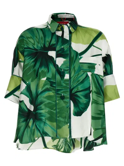 F.r.s For Restless Sleepers Pistis Shirt And Blouse Multicolor In Green