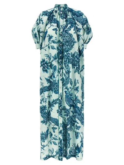 F.R.S FOR RESTLESS SLEEPERS F.R.S. - FOR RESTLESS SLEEPERS PRINTED COTTON MAXI DRESS