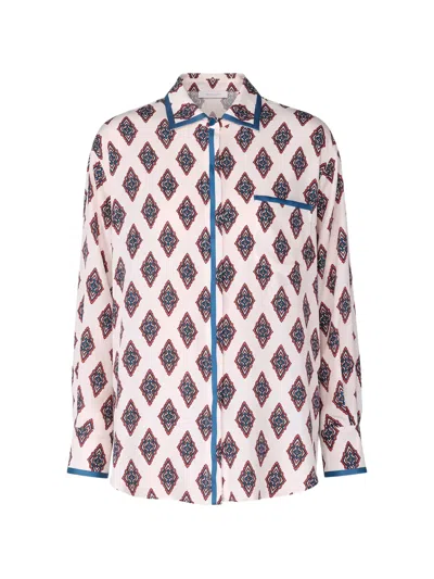 F.r.s For Restless Sleepers Aion Geometric-print Shirt In Multi