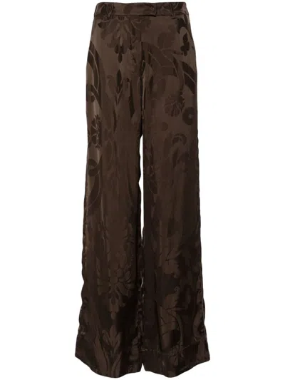 F.r.s For Restless Sleepers Arche Trousers In Brown