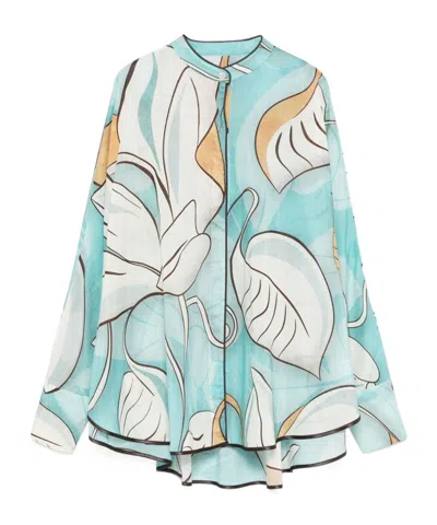 F.r.s For Restless Sleepers Areto Shirt In Multi