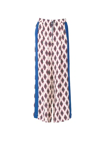F.R.S FOR RESTLESS SLEEPERS ASTERIA GEOMETRIC-PATTERN TROUSERS