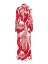 F.r.s For Restless Sleepers Astrea Maxikleid In Red