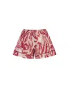 F.r.s For Restless Sleepers F. R.s. For Restless Sleepers Woman Shorts & Bermuda Shorts Burgundy Size S Cotton In Multi