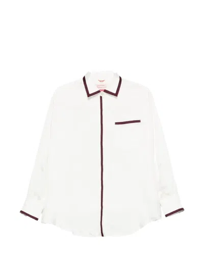 F.r.s For Restless Sleepers For Restless Sleepers Silk Shirt In Animal Print