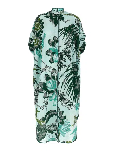 F.R.S FOR RESTLESS SLEEPERS VESTIDO MIDI - MULTICOLOR