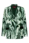 F.r.s For Restless Sleepers Paisley-pattern Blazer In Green