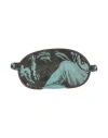 F.r.s For Restless Sleepers F. R.s For Restless Sleepers Lingerie Accessory Transparent Size - Cotton, Silk In Blue