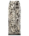 F.r.s For Restless Sleepers Patterned Two-tone Midi Skirt In White