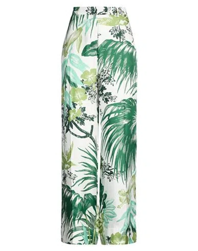 F.r.s For Restless Sleepers F. R.s For Restless Sleepers Woman Pants Green Size M Silk