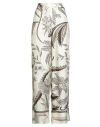 F.r.s For Restless Sleepers F. R.s For Restless Sleepers Woman Pants Ivory Size M Silk In White