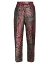 F.r.s For Restless Sleepers F. R.s For Restless Sleepers Woman Pants Red Size M Polyester, Silk In Multi