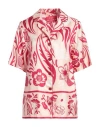 F.r.s For Restless Sleepers Burgundy Paul Poiret Morfeo Shirt In Red