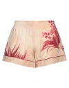 F.r.s For Restless Sleepers Pink Palms Toante Shorts In Pink