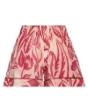 F.r.s For Restless Sleepers F. R.s. For Restless Sleepers Woman Shorts & Bermuda Shorts Burgundy Size S Cotton In Red