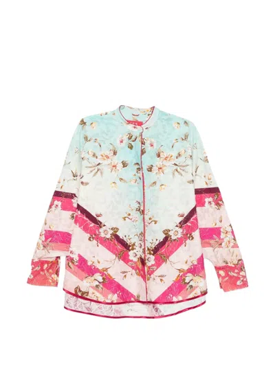 F.r.s For Restless Sleepers Fil-coupé Swan Shirt In Multi