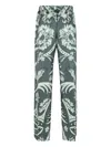 F.r.s For Restless Sleepers Floral-detail Trousers In Multi
