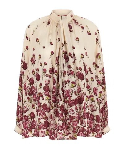 F.r.s For Restless Sleepers Floral-print Blouse In Multi