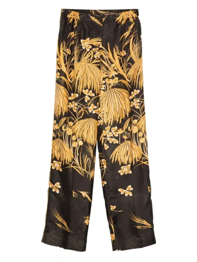 F.R.S FOR RESTLESS SLEEPERS FOR RESTLESS SLEEPERS PRINTED SILK TROUSERS