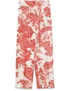 F.R.S FOR RESTLESS SLEEPERS F.R.S. - FOR RESTLESS SLEEPERS PRINTED SILK TROUSERS