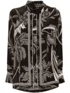 F.r.s For Restless Sleepers For Restless Sleepers Printed Silk Shirt