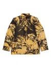 F.r.s For Restless Sleepers For Restless Sleepers Printed Silk Shirt In Multi