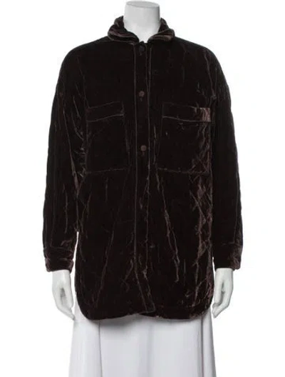 Pre-owned F.r.s For Restless Sleepers Jacket In Brown