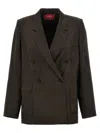 F.r.s For Restless Sleepers For Restless Sleepers Mereope Blazer And Suits In Brown