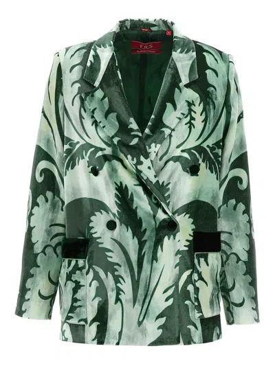 F.r.s For Restless Sleepers Mereope Blazer In Multi