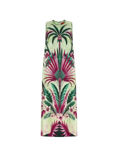 F.r.s For Restless Sleepers Penelope Print Dress In Multi