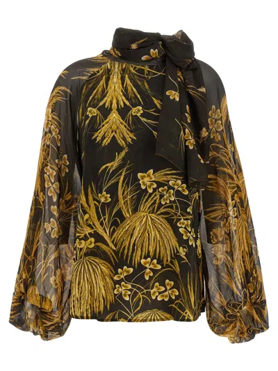 F.r.s For Restless Sleepers Polimnia Blouse In Multi