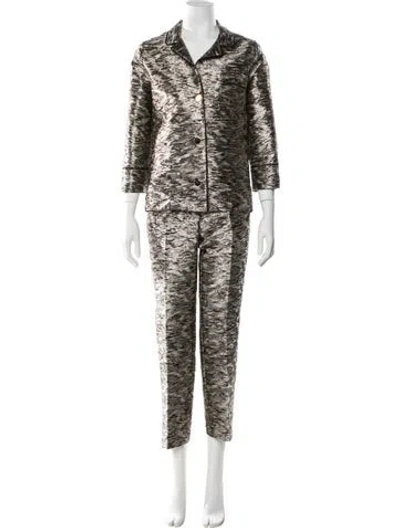 Pre-owned F.r.s For Restless Sleepers Printed Lounge Set In Gray