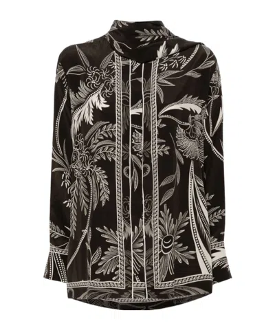 F.R.S FOR RESTLESS SLEEPERS BOTANICAL-PRINT SHIRT