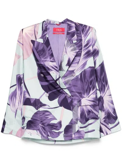 F.R.S FOR RESTLESS SLEEPERS PURPLE LONE BLAZER