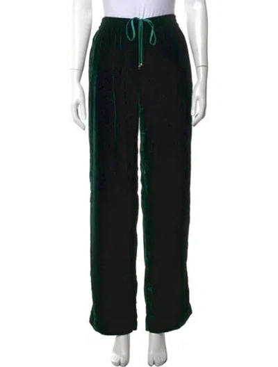 Pre-owned F.r.s For Restless Sleepers Silk Wide Leg Pants W/ Tags In Black